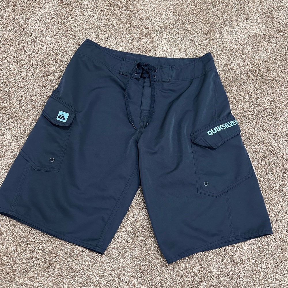Quiksilver Men's Dark Blue Board Shorts